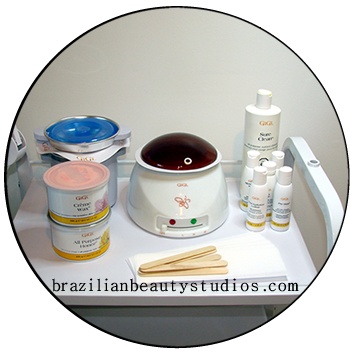 We use the highest quality hard, soft and cream waxes at Brazilian Beauty Studios